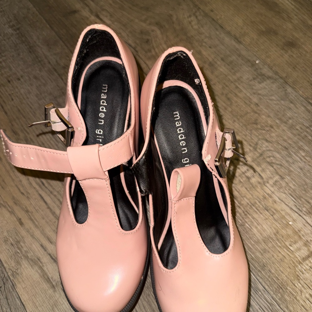 Madden Girl Blush Pink Platform Shoes - Picture 2 of 3